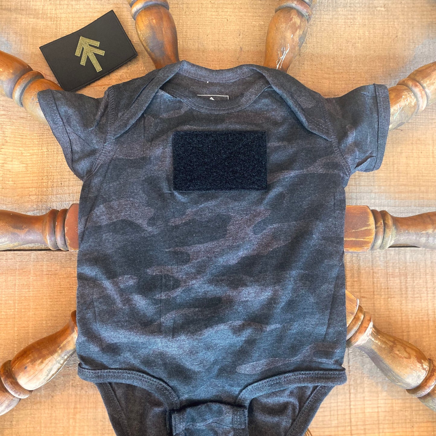 Black Camo Patch