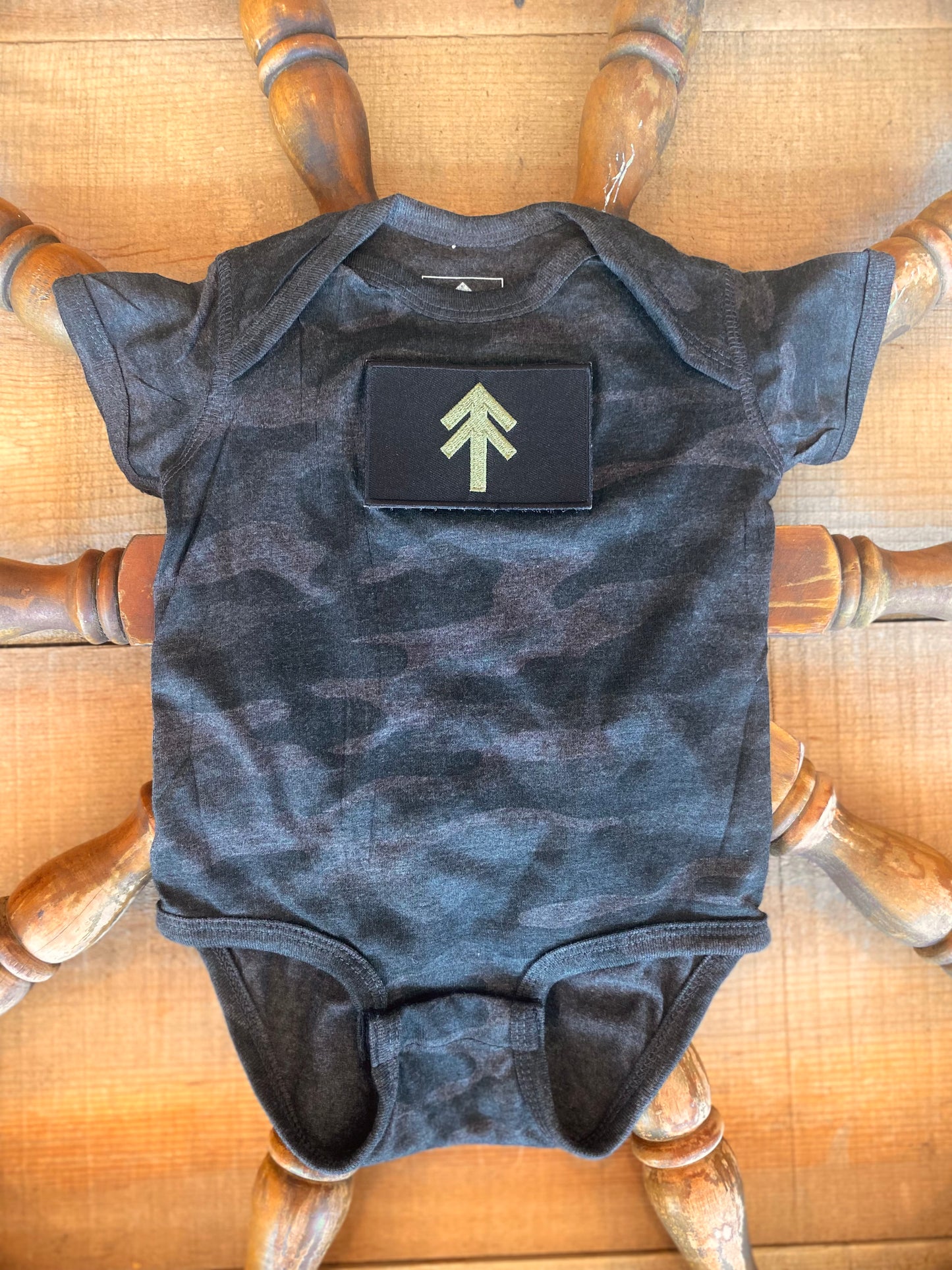 Black Camo Patch