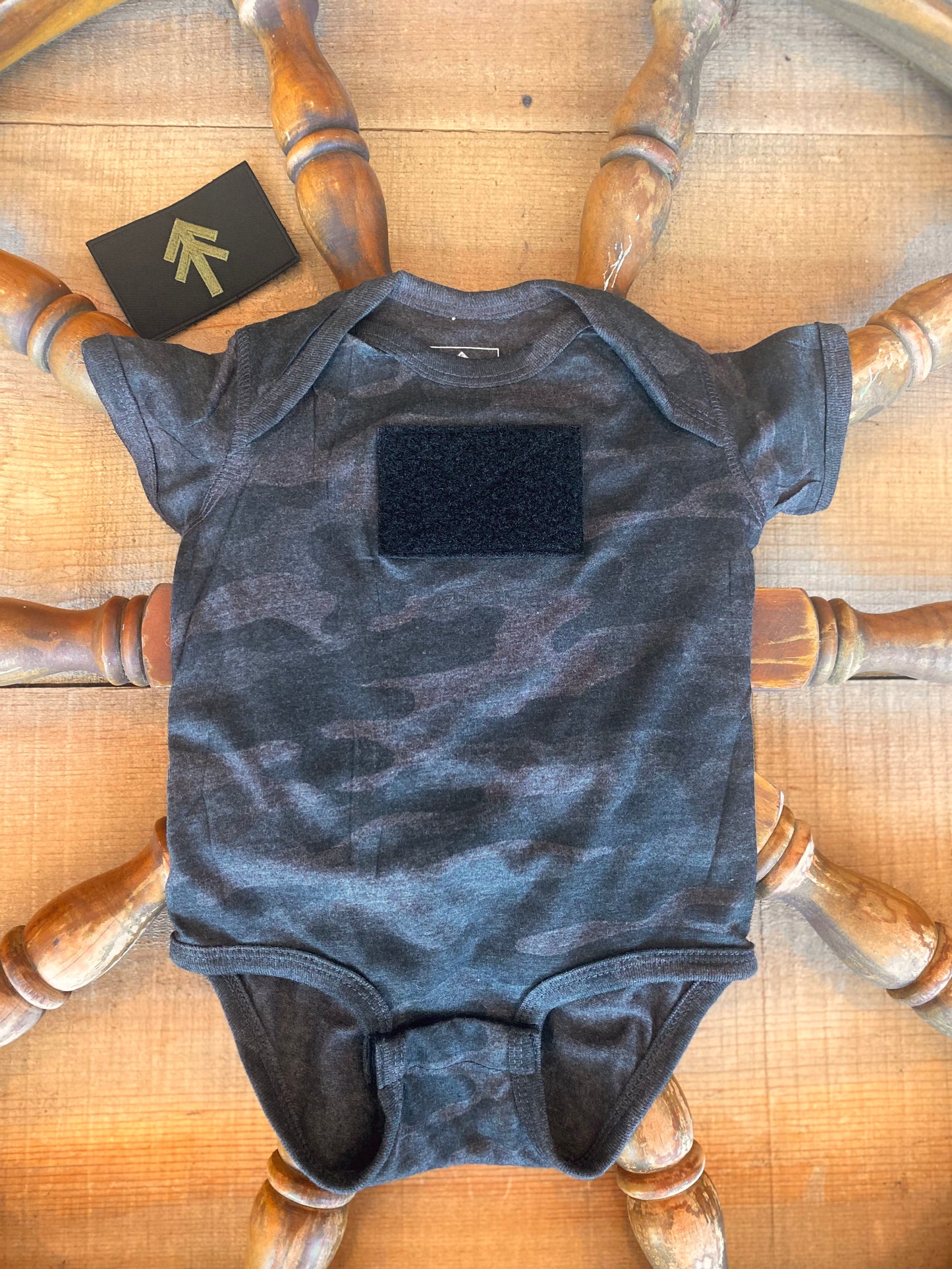 Black Camo Patch
